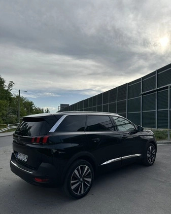 Peugeot 5008 cena 71500 przebieg: 177500, rok produkcji 2018 z Nowe Miasteczko małe 301